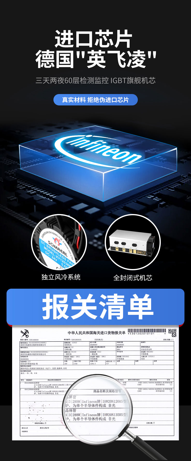 永利yl234115000W台式电磁炉进口芯片