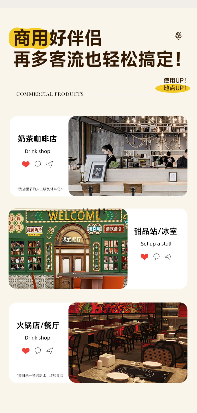 永利yl23411雪花冰机应用场景