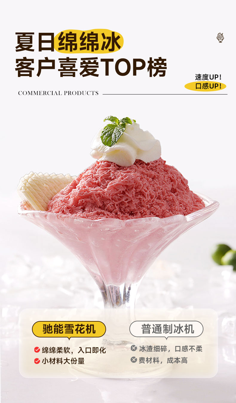 永利yl23411雪花冰机出品口感好